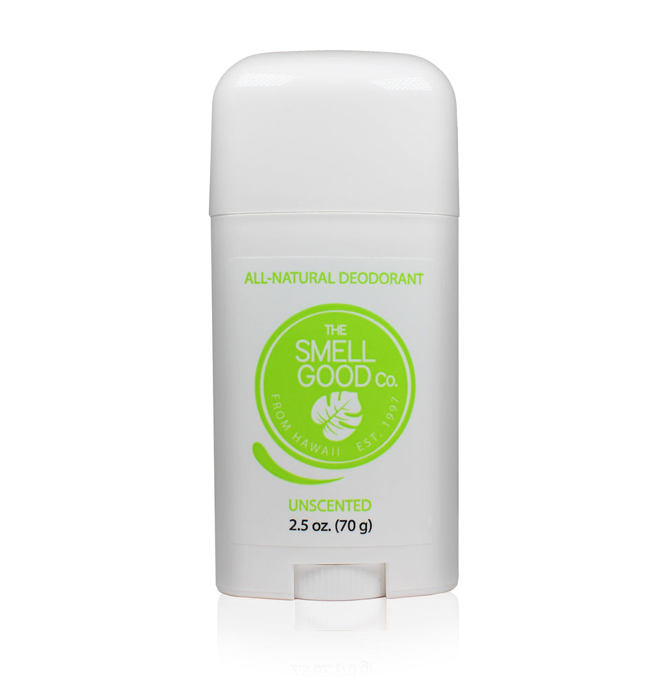 FREE The Smell Good Co. All-Natural Deodorant Roll-On | 100% Natural, Aluminum & Paraben Free - Unscented